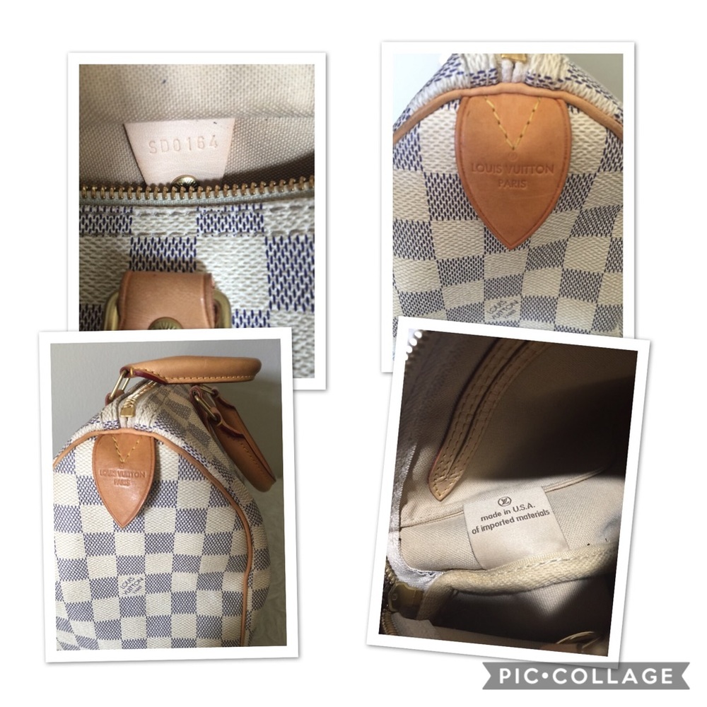 Louis Vuitton Damier Azur Speedy 25 - Picture 8 of 8